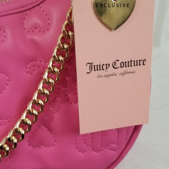 Exclusive Juicy Couture Puff Haft Moon Crossbody Style: 11JCCMLMX-LJP - Picture 2 of 16